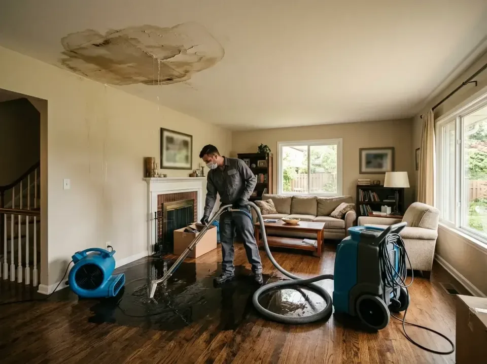 attic-pipe-burst-ceiling-drip-008 — frequently asked questions, Water Damage Restoration & Carpet Care in Leitchfield, KY